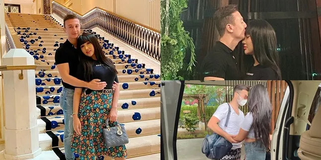 8 Photos of Lucinta Luna Showing Affection with Her Foreign Boyfriend, Claims He's the Future Father of Her Child - Admits to Having a Secret Marriage