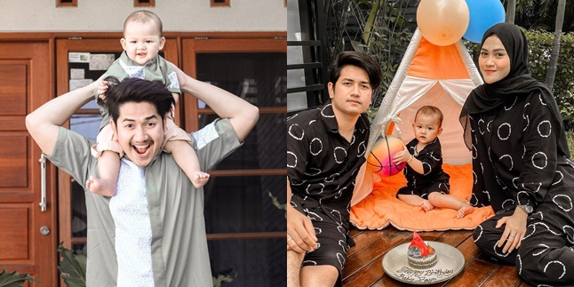 8 Cute Photos of Baby Zayn, Son of Zikri Daulay and Henny