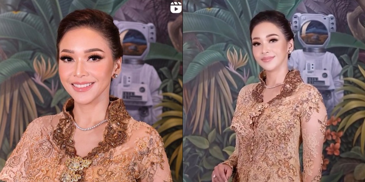 8 Portraits of Maia Estianty in Kebaya at the 79th TNI Anniversary, Elegantly Beautiful and Classy