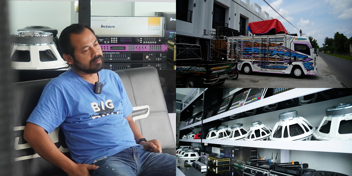 8 Photos of Mas Brewog 'Sound Horeg' Reveal the Value of a Full Audio Set for 1 Truck Reaching Billions, Now Has 10 That Are Selling Well Across East Java