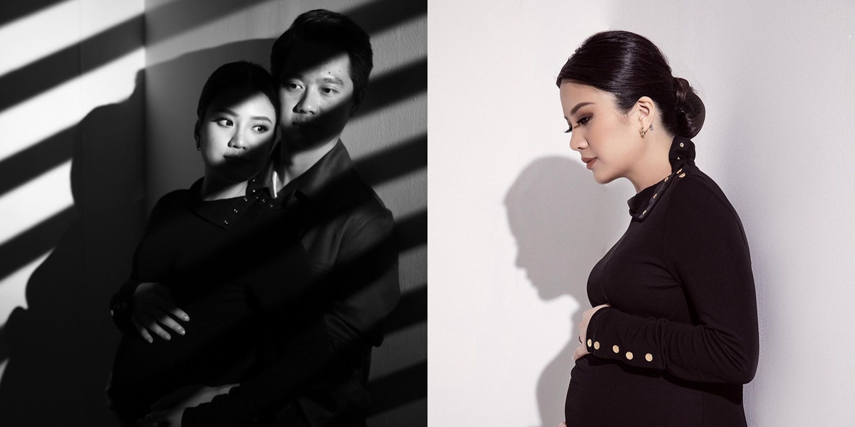 8 Latest Maternity Shoot Portraits of Valencia Tanoe, Responding to Comments Mentioning Her Belly is Still Small at 8 Months Pregnant