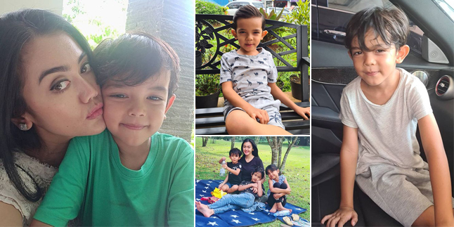 8 Portraits of Maximilian, the Late Julia Perez's Nephew, Nia Anggia's Handsome and Very Western-Looking Son