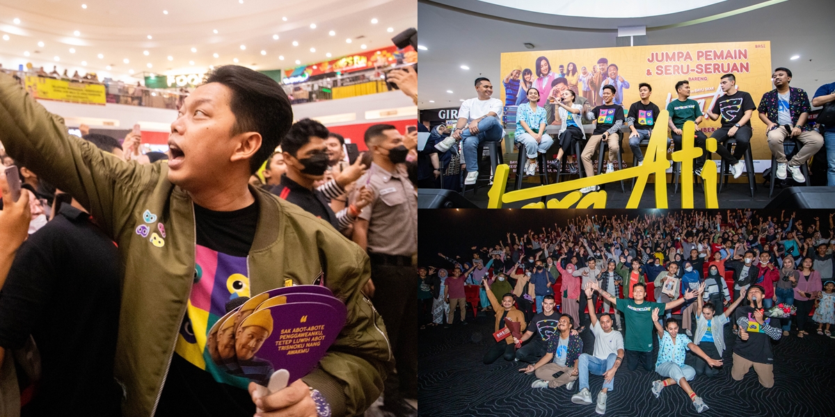 8 Portraits of Meet & Greet the Cast of 'LARA ATI' Touring East Java, Tatjana Saphira Once Served Ticket Purchases - Fans Flock