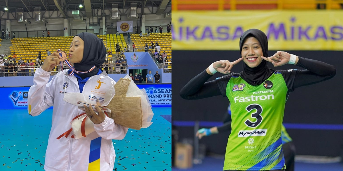 8 Portraits of Megawati Hangestri Pertiwi, a Successful Volleyball Player Who Mesmerized the Korean Public - Turns Out She Was Born in Jember and Once Played for Thailand