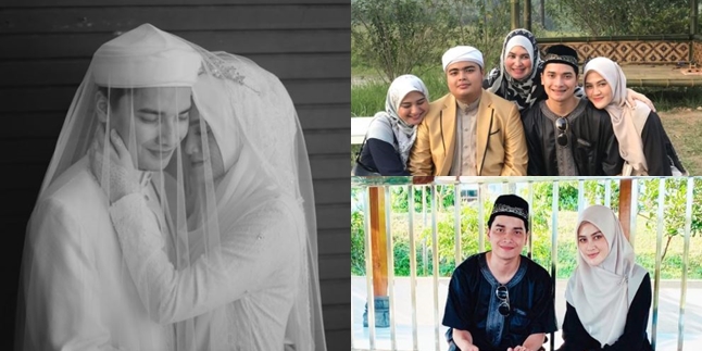 8 Intimate Moments of Alvin Faiz and Henny Rahman After Getting Married, Showing Affection - Visiting the Grave of Ustaz Arifin Ilham