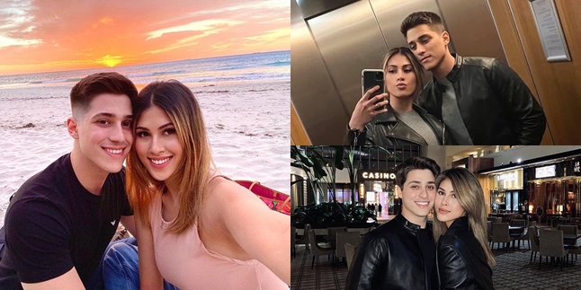 8 Intimate Portraits of Sabrina Eben, the Eldest Daughter of Cindy Claudia Harahap, and Her Foreign Boyfriend - Always Stuck Together, Making Netizens Swoon!