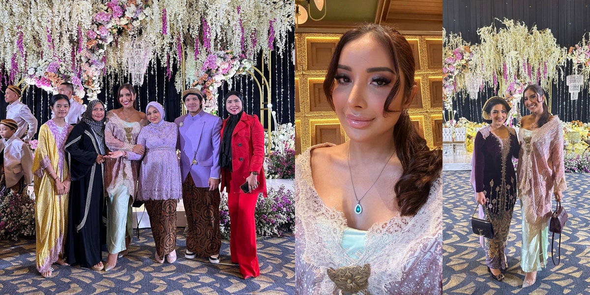 8 Photos of Millen Cyrus at Aurel Hermansyah's 7-Month Pregnancy Event, Nose Highlighted - Netizens: More Beautiful Before