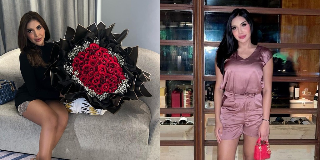 8 Photos of Millen Celebrating Anniversary Alone, Showing Beautiful Red Rose Bouquet - Netizens Curious about Her Lover