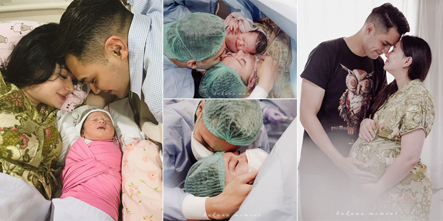 8 Portraits of Asmirandah's Emotional Moment of Giving Birth via Cesarean Section - Accompanied by Jonas Rivanno