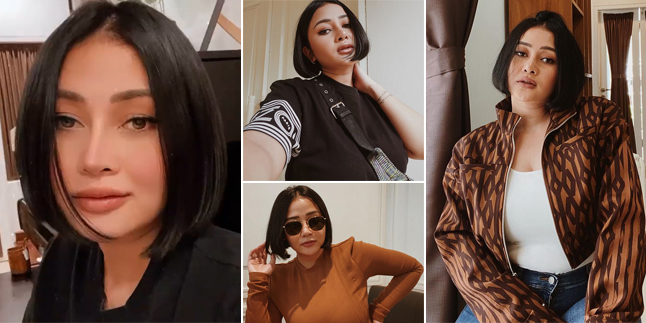 8 Pictures of Mutia Ayu with Her New Short Haircut, Looking Even More Beautiful and Fresh!