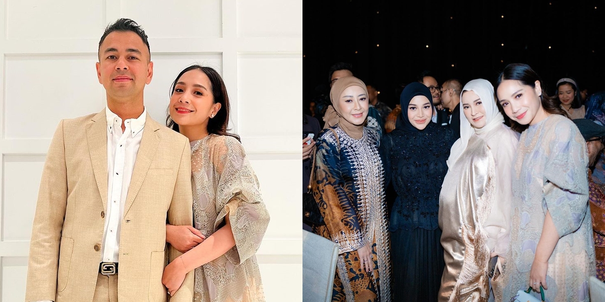 8 Photos of Nagita Slavina Attending the Wedding Reception of Yislam, Fadil Jaidi's Brother, Beautiful in a Dress Worth Rp125 Million - Hiding a Bag Worth Nearly Rp500 Million