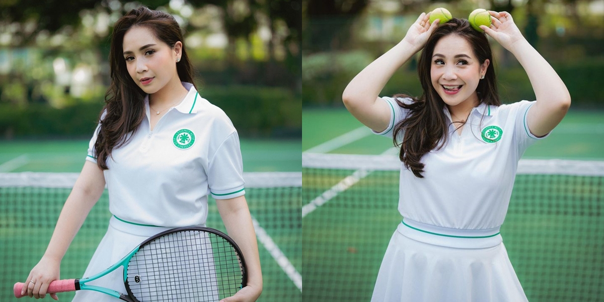 8 Photos of Nagita Slavina Playing Tennis, Adorable in Mini Skirt - Netizens Say She Still Looks Like a Teenager
