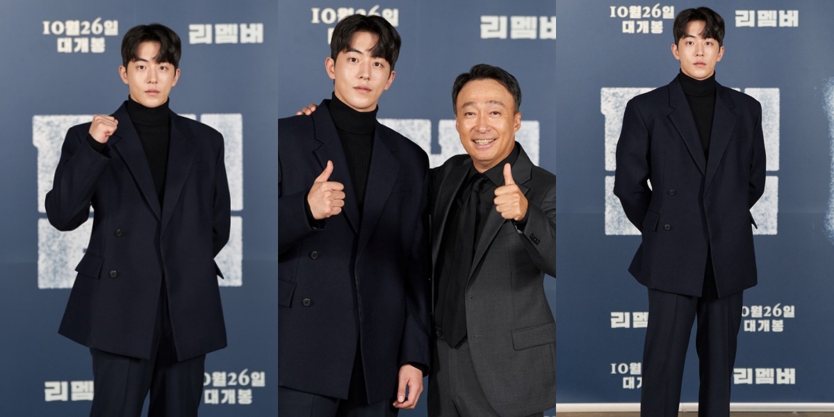 8 Photos of Nam Joo Hyuk Creating a Stir with His New Look, More Muscular - Broad Shoulders While Attending 'REMEMBER' Film Press Conference