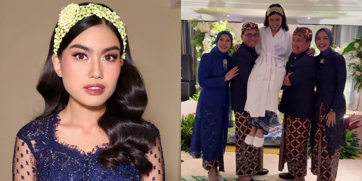 8 Portraits of Namira Adjani, Daughter of Alya Rohali, Siraman - Sungkeman Before the Wedding, Emotional and Happy to be One