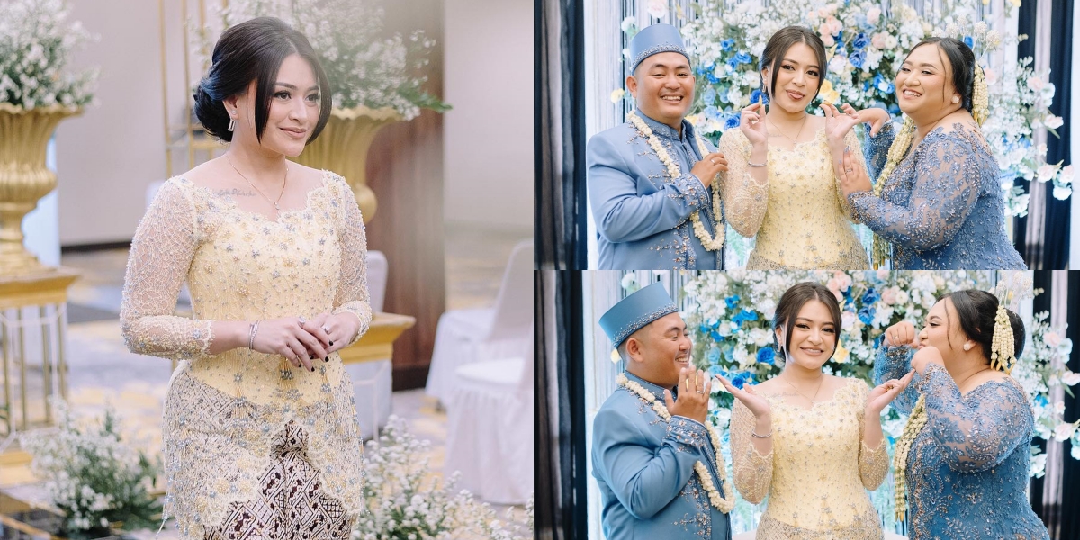 8 Beautiful Portraits of Nathalie Holscher in Kebaya at Her Sister's Wedding, Showing Off Flowers Stolen from the Bride - Want to Follow?