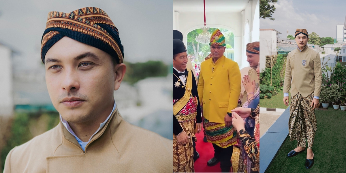 8 Portraits of Nicholas Saputra as Javanese Men During the 17th August Ceremony at the State Palace, Making Girls Want to Call Him Sweetheart