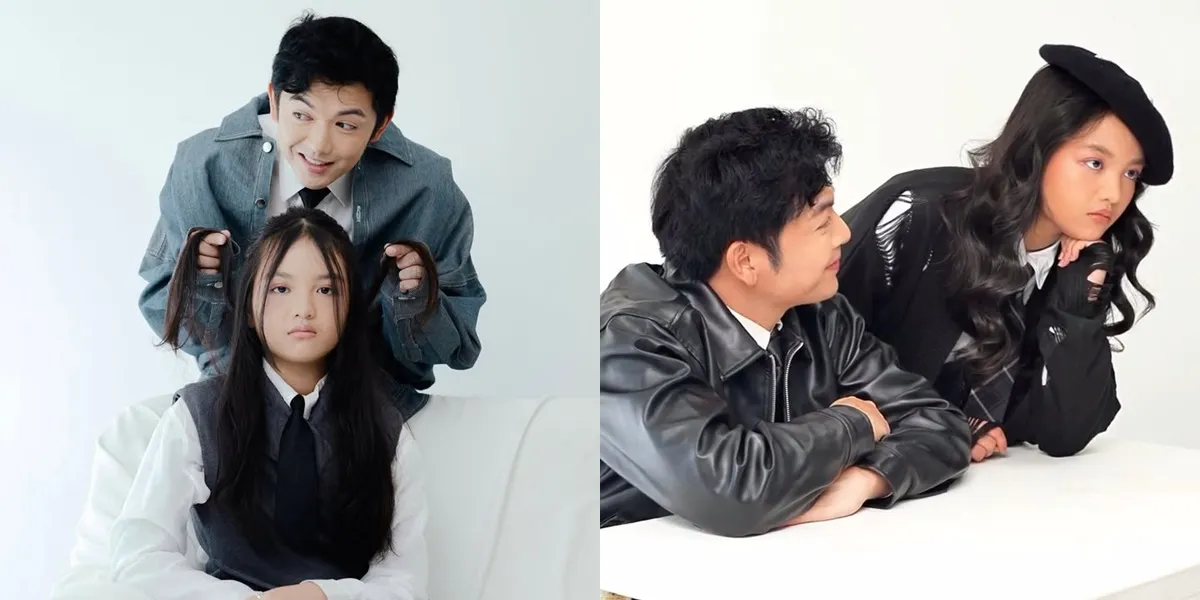 8 Portraits of Nicky Tirta and his Daughter During Their Photoshoot Together, Ageless - Vibes Like Siblings