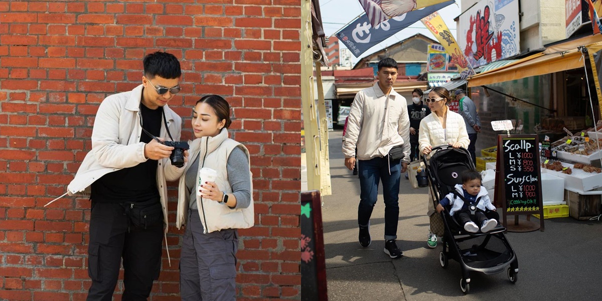 8 Potret Nikita Willy and Indra Priawan who Still Look Like Teenage Couples Even Though They Already Have Children, Sharing Their Love for Traveling with Baby Izz