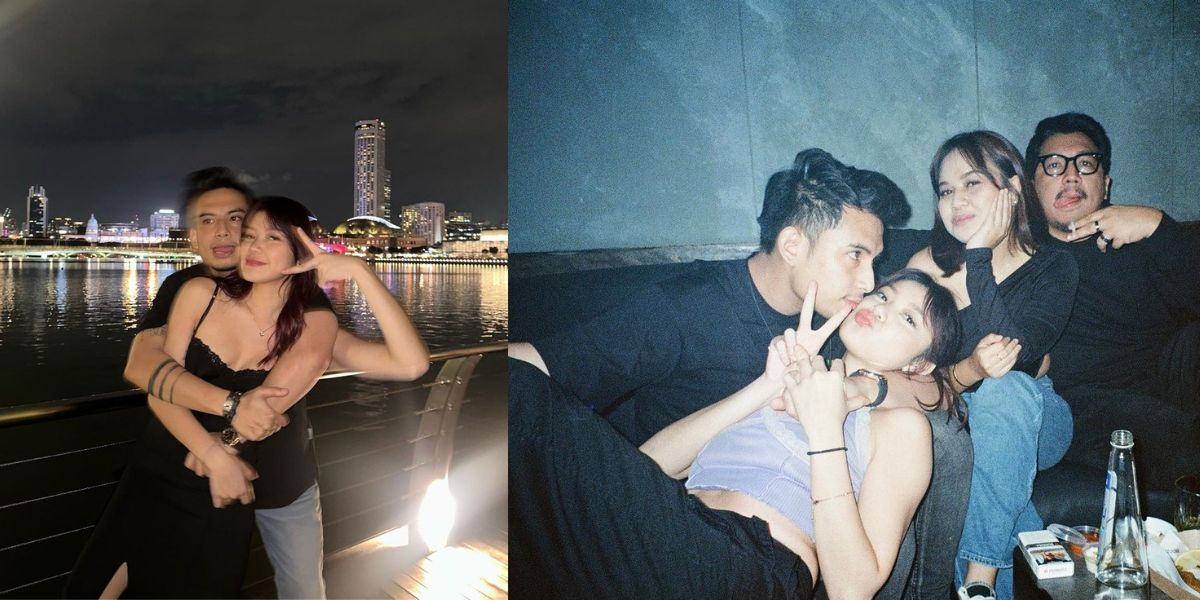 8 Portraits of Okin, Former Husband of Rachel Vennya Showing Affection with His New Girlfriend - Vacationing Together in Singapore