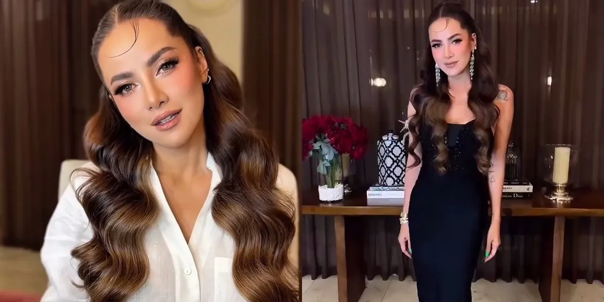 8 Portraits of Olla Ramlan Looking Elegant in a Black Dress and Flawless Makeup