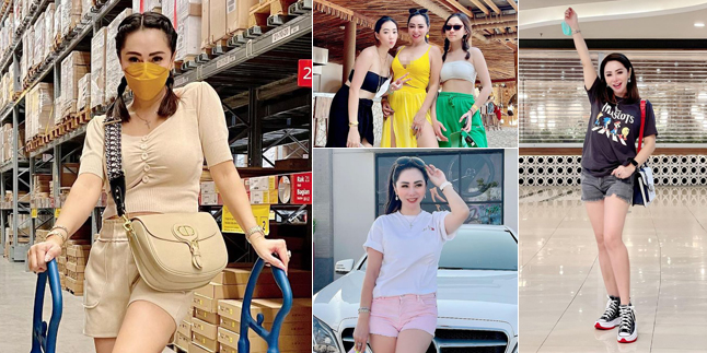 8 OOTD Photos of Femmy Permatasari with a Teenage Style, Still Shining at the Age of 47