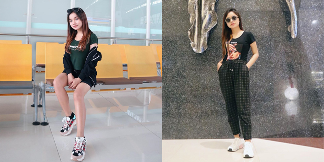 8 OOTD Photos of Tasya Rosmala, Still Beautiful and Cool with a Casual Style