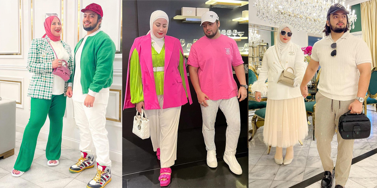 8 Photos of OOTD Tasyi Athasyia and Her Husband who Always Wear Matching Outfits, So Harmonious!