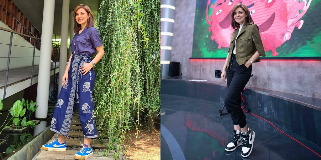 8 Portraits of Najwa Shihab's Stylish Appearance, Always Wearing Cool Sneakers - Her Beauty Doesn't Fade at the Age of 40+