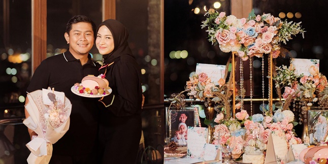 8 Portraits of Nina Zatulini's 30th Birthday Celebration, Received a Romantic Surprise Dinner from Beloved Husband