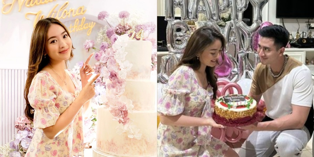 8 Portraits of Natasha Wilona's 24th Birthday Celebration, Verrell Bramasta Gives Special Surprise