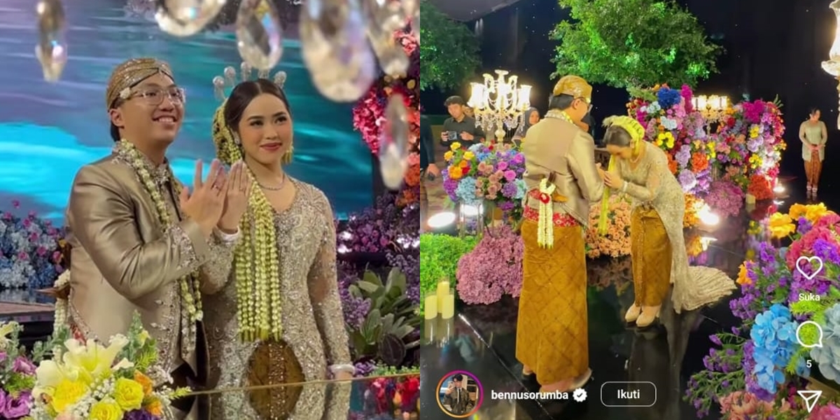 8 Portraits of the Wedding of Elma Theana's Only Daughter, Tears Flowing During the Sungkem Ceremony - The Dowry in Dollar Money