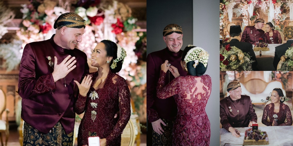 8 Portraits of Vera Anggraini's Wedding, a Favorite Kebaya Designer for Artists - Married to a Handsome Foreigner