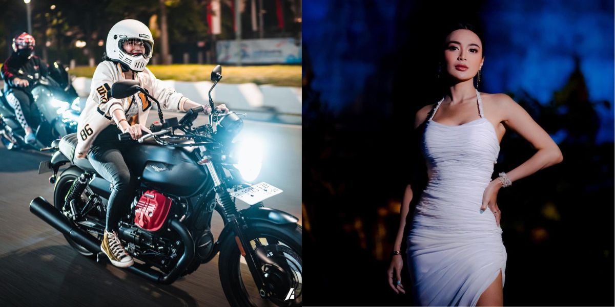 8 Enchanting Photos of Wika Salim with a Tomboy Look - Still Beautiful Even When Riding a Motorcycle