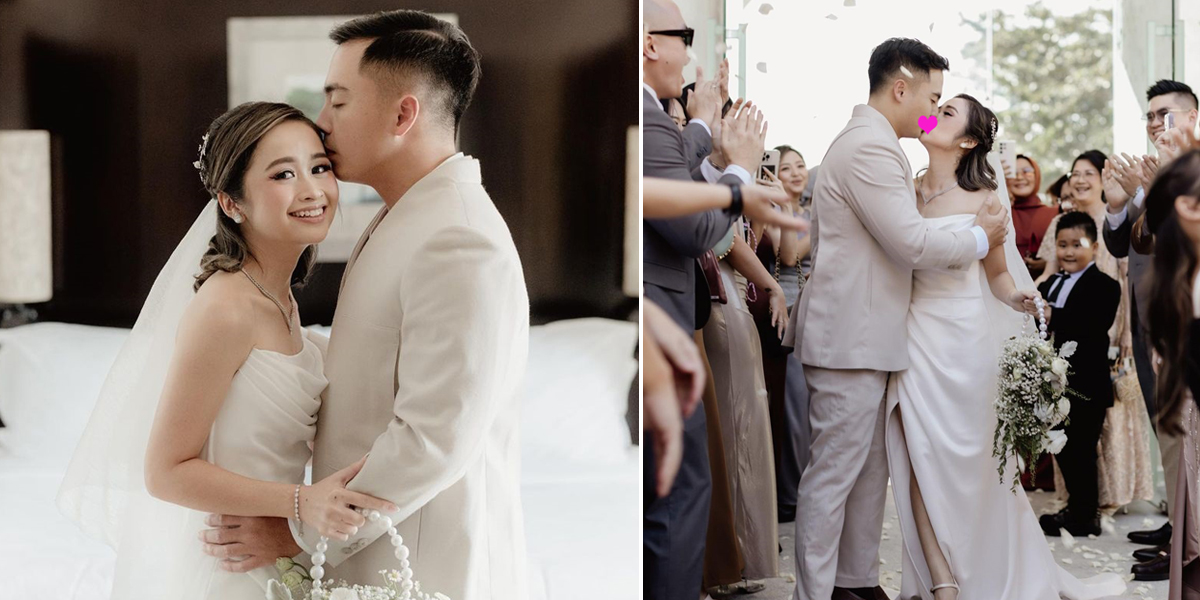 8 Portraits of Gritte Agatha's Wedding Party Held at a Luxurious Resort in Bali, Romantic Like a Korean Drama Scene