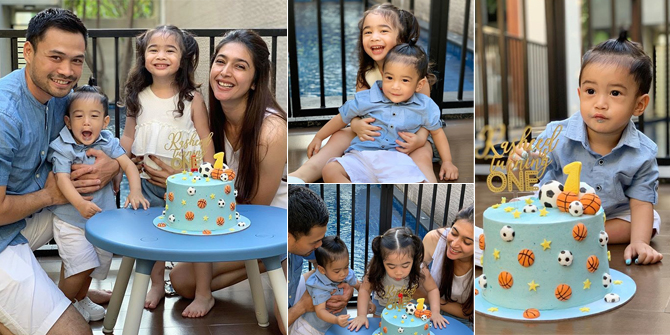 8 Pictures of Rasheed's First Birthday Party, Nabila Syakieb's Adorable and Handsome Son!