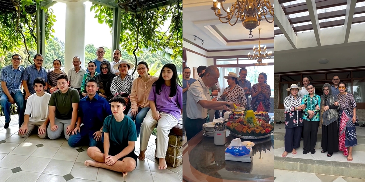 8 Potret Birthday Party of Sigit Hardjojudanto, Mayangsari Celebrates - Warmly Welcomed by Family