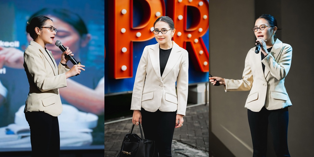 8 Photos of Prilly Latuconsina Officially Becoming a Lecturer, Professional Appearance Flooded with Praise