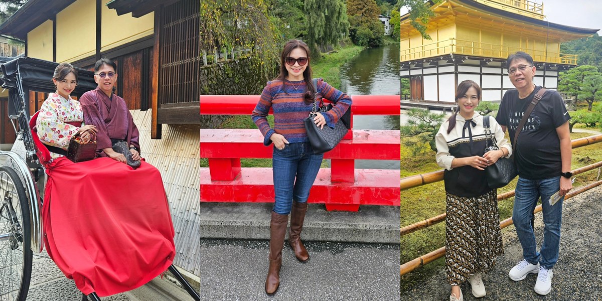 8 Portraits of Puspa Dewi 'The Most Beautiful Grandma in Indonesia' Who Is Vacationing in Japan, At 57 Years Old But Looks Like She's in Her 20s