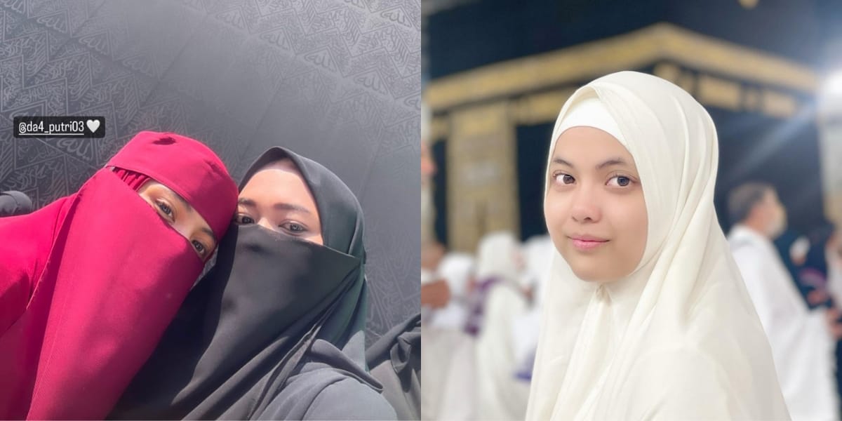 8 Photos of Putri Isnari Returning to Perform Umrah, Looking Gorgeous in a Veil