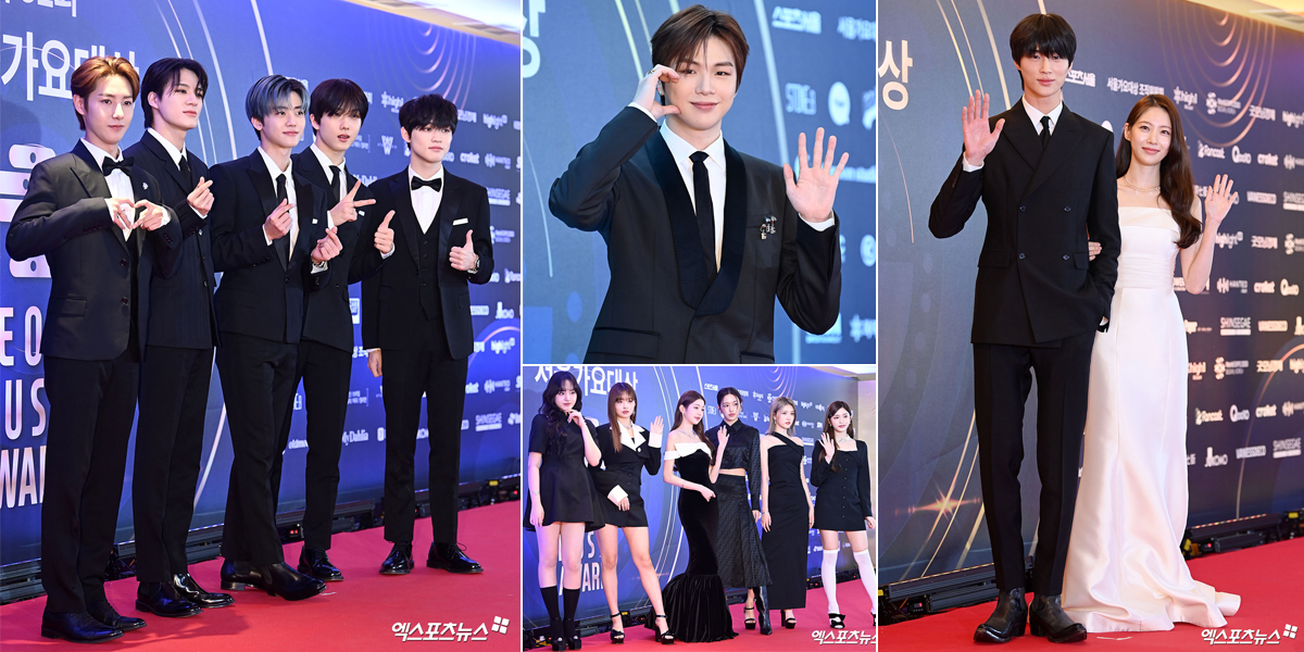 8 Potret Red Carpet Seoul Music Awards 2023, Dihadiri NCT Dream Hingga Aktor Byeon Woo Seok.