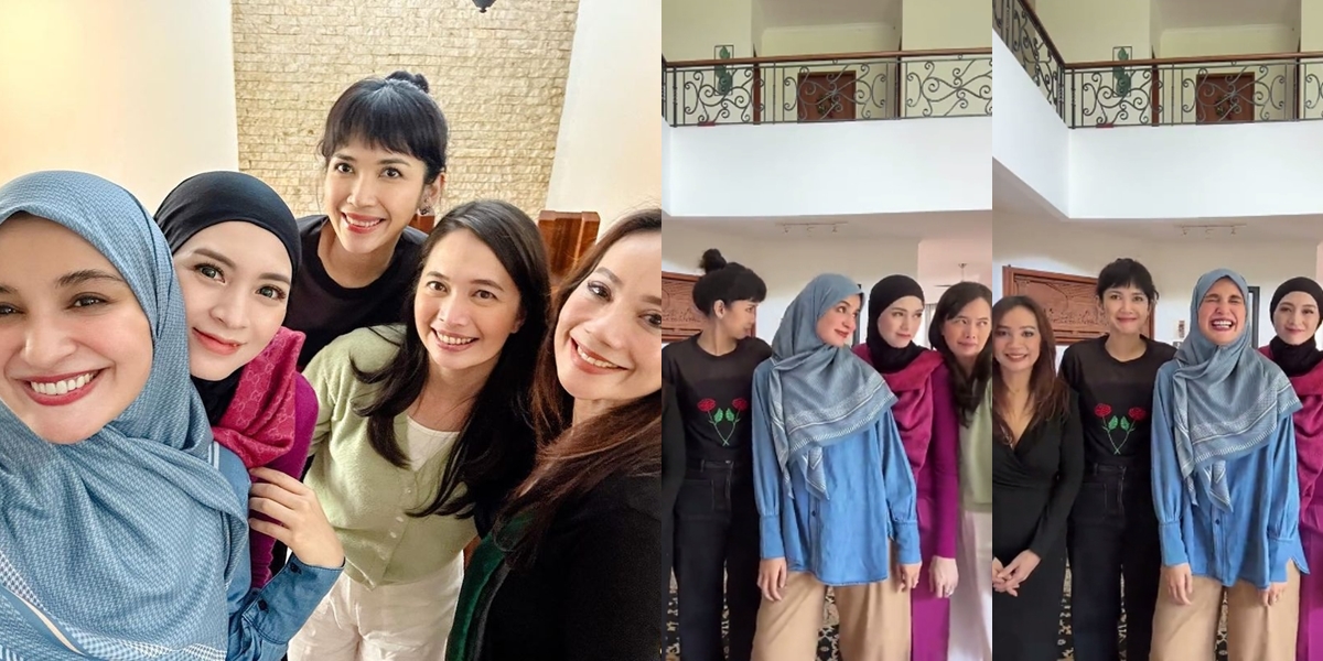 8 Photos of CINTA FITRI Cast Reunion After 12 Years Apart, Full of Laughter and Nostalgia - Makes You Miss It