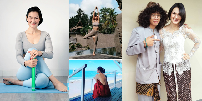 8 Portraits of Rima Melati Adams who Still Looks Beautiful and Has Body Goals at the Age of 42, More Loved by Her Husband