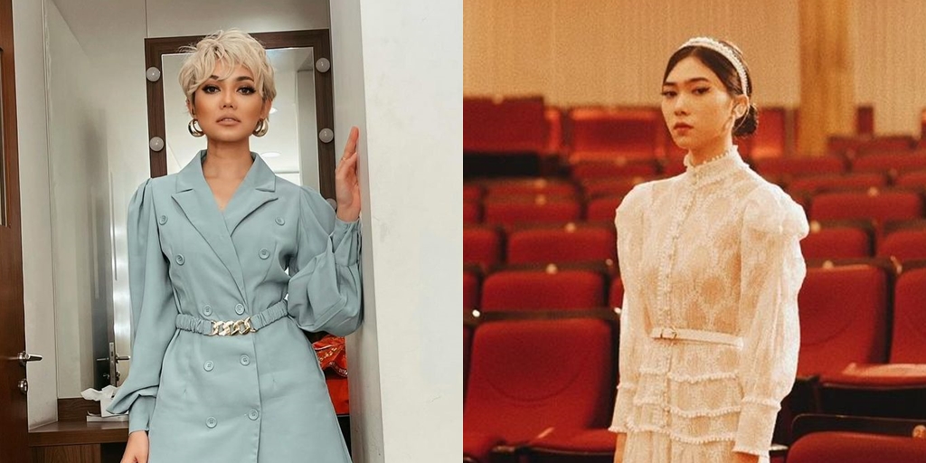 8 Portraits of Rina Nose Impersonating Isyana Sarasvati, Starting from Green Lips to Appearance in Video Clip that Looks Very Similar