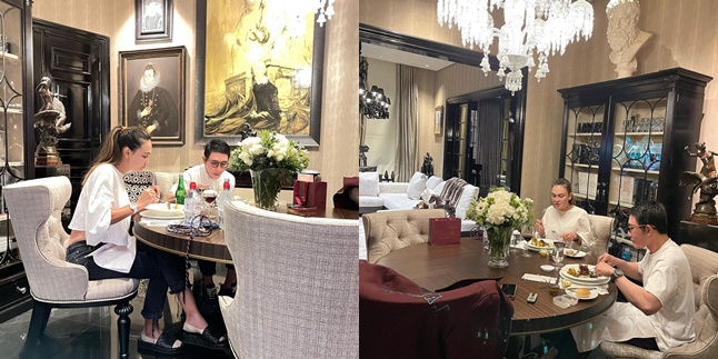 8 Portraits of ANTV Boss Otis Hahijary's Luxurious Dining Room, Luna Maya Attends as an Important Guest