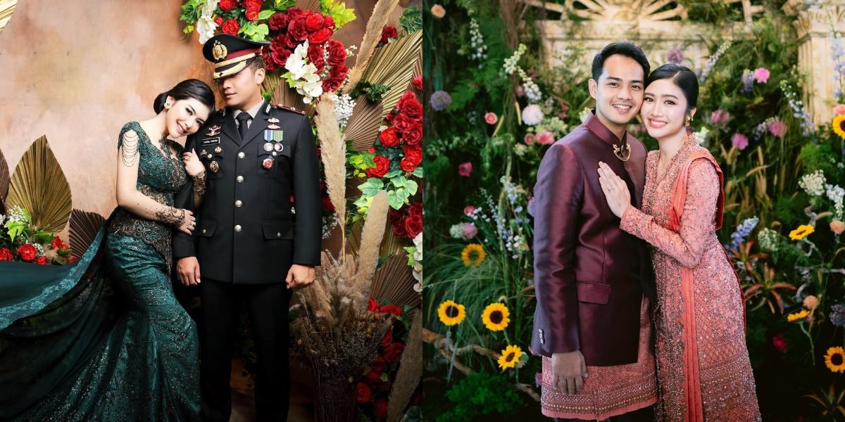 8 Celebrity Portraits Engaged to Police Officers, Including Kadek Devi and Febby Rastanty