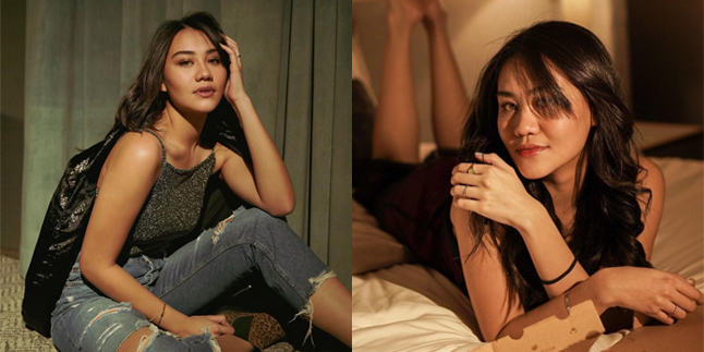 8 Portraits of Aaliyah Massaid's Photoshoot Session, Looking Sexier in Bed While Eating Pizza