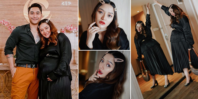 8 Portraits of Siti Badriah Looking More Beautiful with a Big Baby Bump, Calling Herself a Cute Pregnant Woman - Flooded with Praise