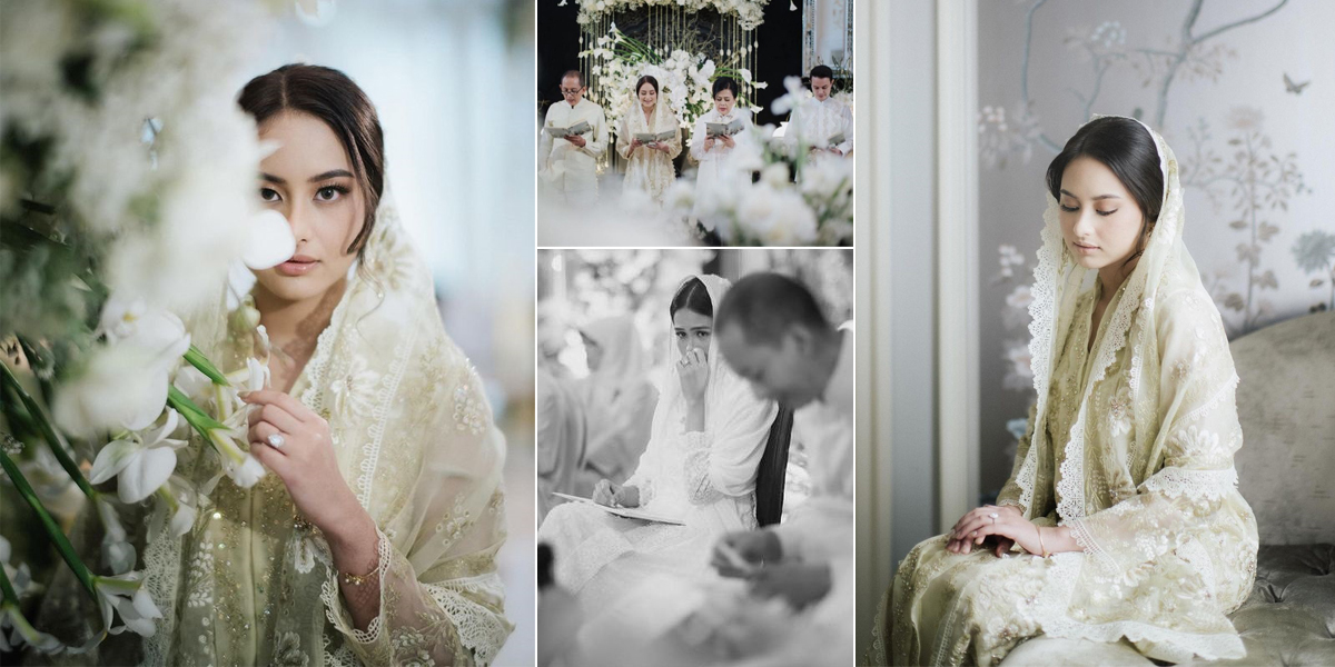 8 Portraits of Emotional Atmosphere at Amanda Khairunnisa's Pre-Wedding Gathering, Her Face is Said to Resemble Aurel Hermansyah