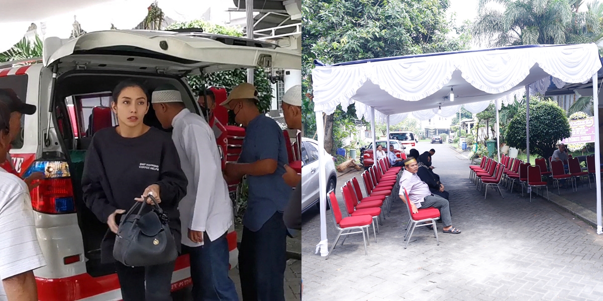 8 Photos of the Atmosphere at Tyas Mirasih's Mother's Funeral, Mourners Begin to Arrive