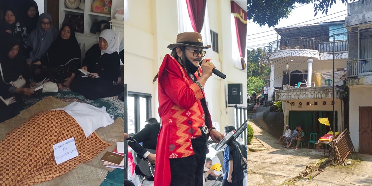 8 Portraits of the Atmosphere of Jhonny Iskandar's Funeral Home, Filled with Mourners - Buried After Friday Prayers